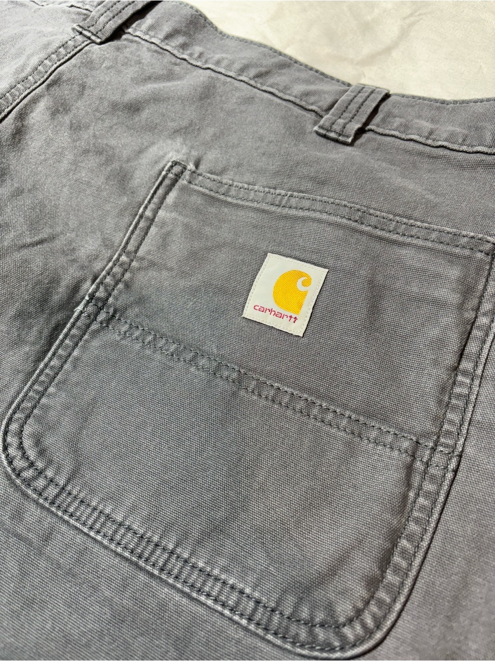 Carhartt Rugged Flex Double Front Pants Men's 44x30 Relaxed Work Canvas BN2802-M